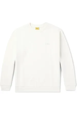 DIME Logo-Embroidered Cotton-Jersey Sweatshirt
