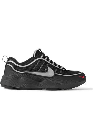 Nike Air Zoom Spiridon Rubber-Trimmed Mesh Sneakers