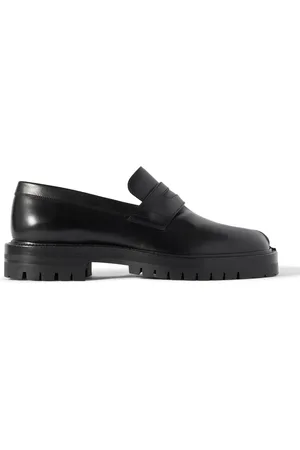 Maison Margiela Tabi County Leather Penny Loafers