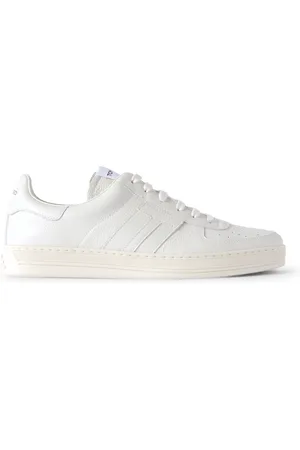 Tom Ford Radcliffe Logo-Appliquéd Full-Grain Leather Sneakers