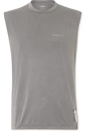 SATISFY Muscle Logo-Print Recycled AuraLite™ Tank Top