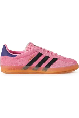 adidas Gazelle 85 Leather-Trimmed Suede Sneakers