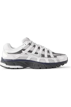 Nike P-6000 Suede, Leather and Mesh Sneakers