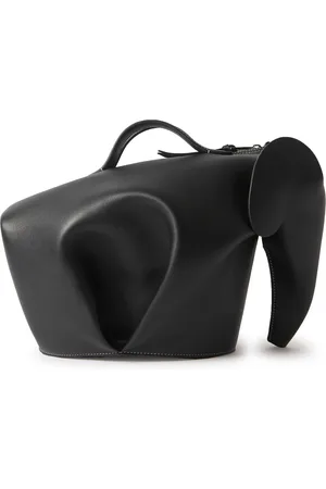 Loewe Elephant Leather Messenger Bag