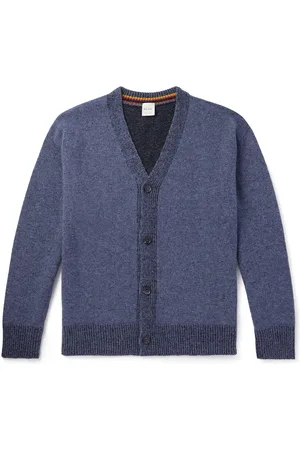 Paul Smith Ribbed Wool Cardigan
