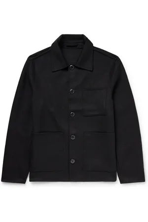 NN.07 Ansel 8017 Double-Faced Wool-Blend Felt Overshirt