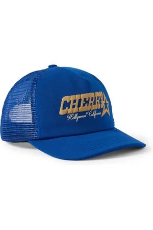 CHERRY LOS ANGELES Hollywood Logo-Print Mesh and Canvas Trucker Cap