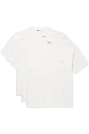 VISVIM Sublig Jumbo Three-Pack Cotton-Jersey T-Shirts