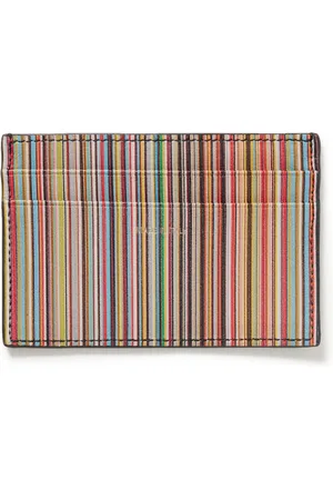 Paul Smith Striped Leather Cardholder