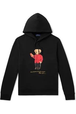 Ralph Lauren Logo-Print Cotton-Jersey Hoodie