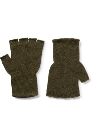 THE ELDER STATESMAN Cashmere Fingerless Gloves