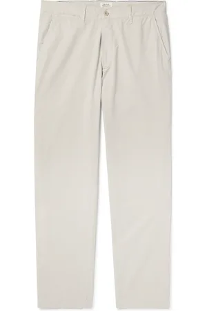 HARTFORD Tyron Straight-Leg Cotton-Twill Trousers
