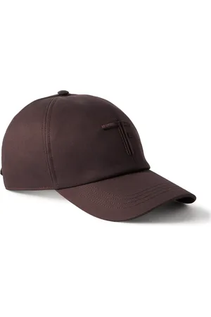 Tom Ford Leather-Trimmed Logo-Embroidered Cotton-Canvas Baseball Cap