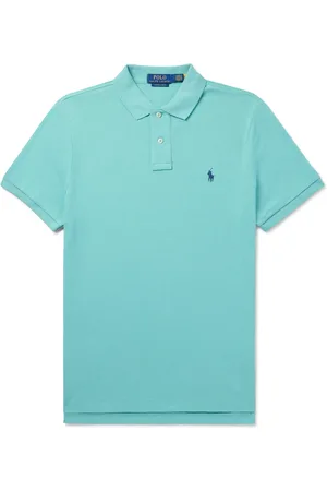 Ralph Lauren Slim-Fit Logo-Embroidered Cotton-Piqué Polo Shirt
