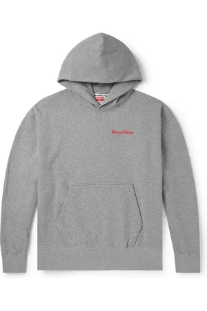 Kenzo Verdy Market Oversized Logo-Print Cotton-Jersey Hoodie