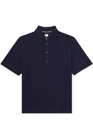 Paul Smith Linen-Piqué Polo Shirt