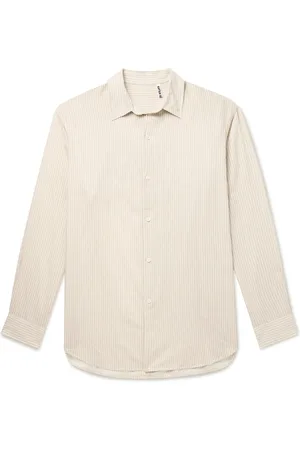 Kaptain Sunshine Striped Cotton Shirt