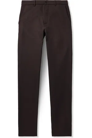 Loro Piana Harper Portland Straight-Leg Wool and Cotton-Blend Twill Trousers