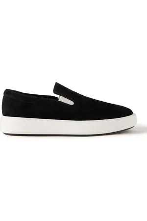 Officine creative Zephyr Suede Slip-On Sneakers