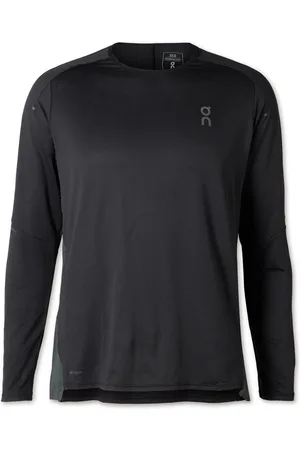 On Running Performance Slim-Fit Stretch Recycled-Jersey and Mesh Top