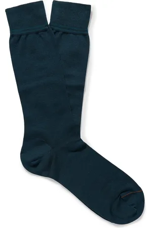 Ermenegildo Zegna Everyday Cotton-Blend Socks