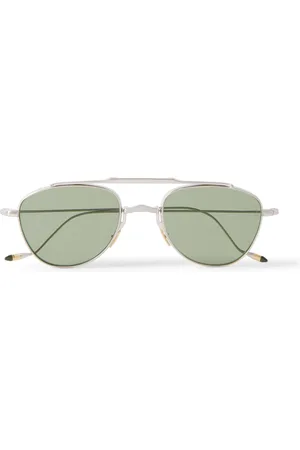 JACQUES MARIE MAGE Yellowstone Forever Mollies Aviator-Style Beta Titanium Sunglasses