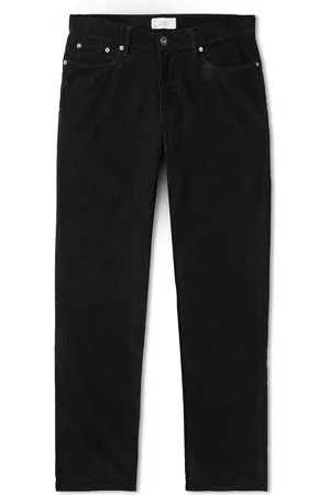Mr P. Samuel Straight-Leg Cotton-Blend Corduroy Trousers