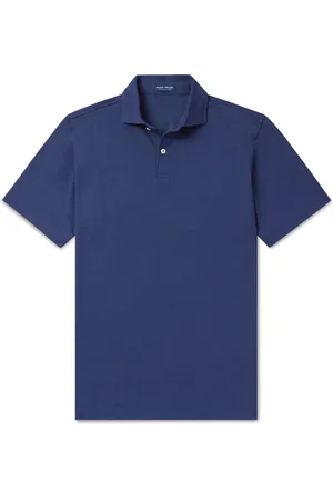 Peter Millar Albatross Cotton-Blend Piqué Polo Shirt