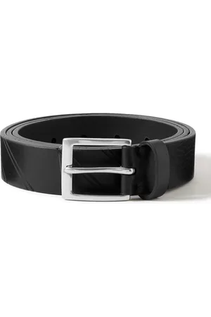 Paul Smith 3cm Striped Leather Belt