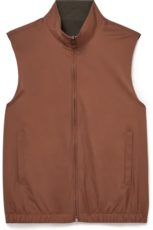 Loro Piana Slim-Fit Reversible Storm System® Shell and Super Wish® Virgin Wool Gilet