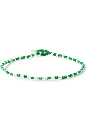 Mikia Silver Beaded Bracelet