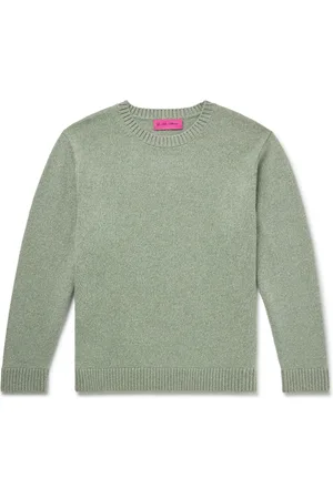 THE ELDER STATESMAN Racing Cashmere Sweater