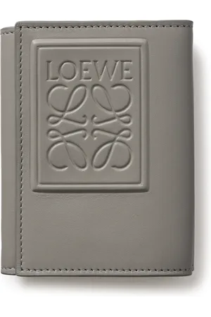 Loewe Logo-Debossed Leather Trifold Wallet