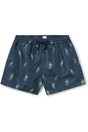 Paul Smith Straight-Leg Short-Length Printed Recycled Swim Shorts