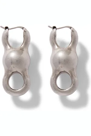 Acne Studios Agoflus Ball -Tone Earrings