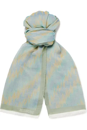 Missoni Fringed Cotton-Jacquard Scarf