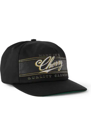 CHERRY LOS ANGELES Oracle Bull Racing Logo-Print Appliquéd Twill Baseball Cap