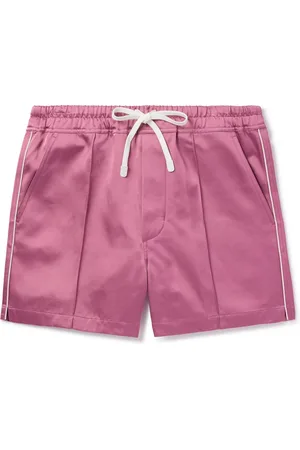 Tom Ford Straight-Leg Satin Drawstring Shorts