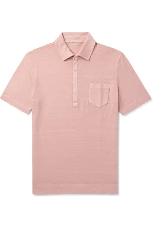 MASSIMO ALBA Linen and Cotton-Blend Polo Shirt