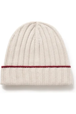 Brunello Cucinelli Ribbed Cashmere Beanie