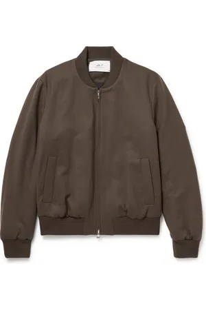 Mr P. Padded Cashmere-Blend Bomber Jacket