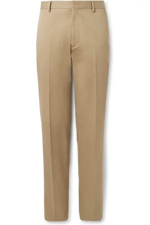 Loro Piana Jarno Austin Straight-Leg Stretch-Cotton Twill Trousers
