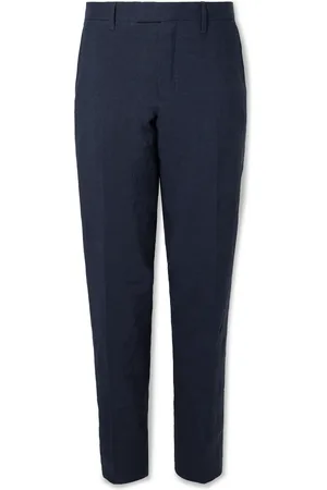 Mr P. Phillip Slim-Fit Straight-Leg Linen Suit Trousers