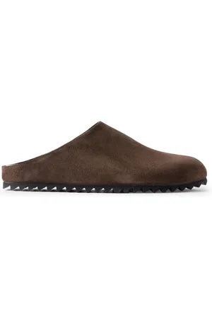 Officine creative Babouche 001 Suede Clogs