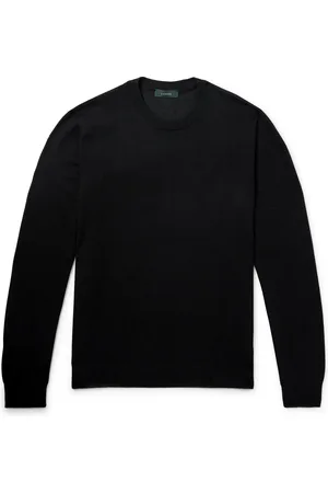 Incotex Zanone Cashmere and Silk-Blend Sweater