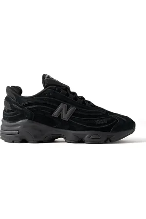 New Balance M1000 Logo-Appliquéd Mesh and Leather-Trimmed Suede Sneakers