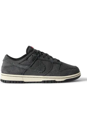 Nike Dunk Low PRM Suede and Full-Grain Leather Sneakers