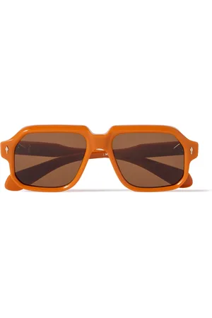 JACQUES MARIE MAGE Challenger Square-Frame Acetate Sunglasses