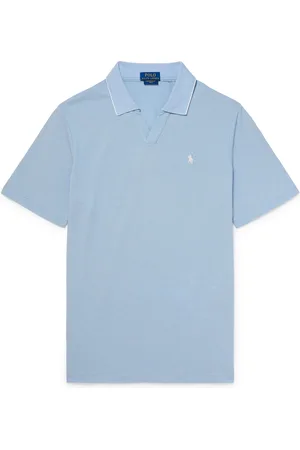 Ralph Lauren Logo-Embroidered Cotton-Piqué Polo Shirt