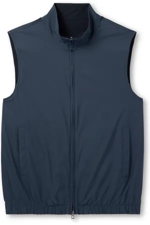 Loro Piana Slim-Fit Reversible Storm System® WindWish™ Twill and Wool Gilet
